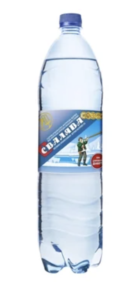 Вода лікувально-столова сильногаз. Свалява 2 1.5 л ПЕТ